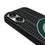 Michigan State University Spartans Text Backdrop MagSafe Compatible Phone Case for Apple iPhone