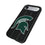 Michigan State University Spartans Text Backdrop MagSafe Compatible Phone Case for Apple iPhone