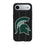 Michigan State University Spartans Text Backdrop MagSafe Compatible Phone Case for Apple iPhone