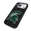 Michigan State University Spartans Text Backdrop MagSafe Compatible Phone Case for Apple iPhone