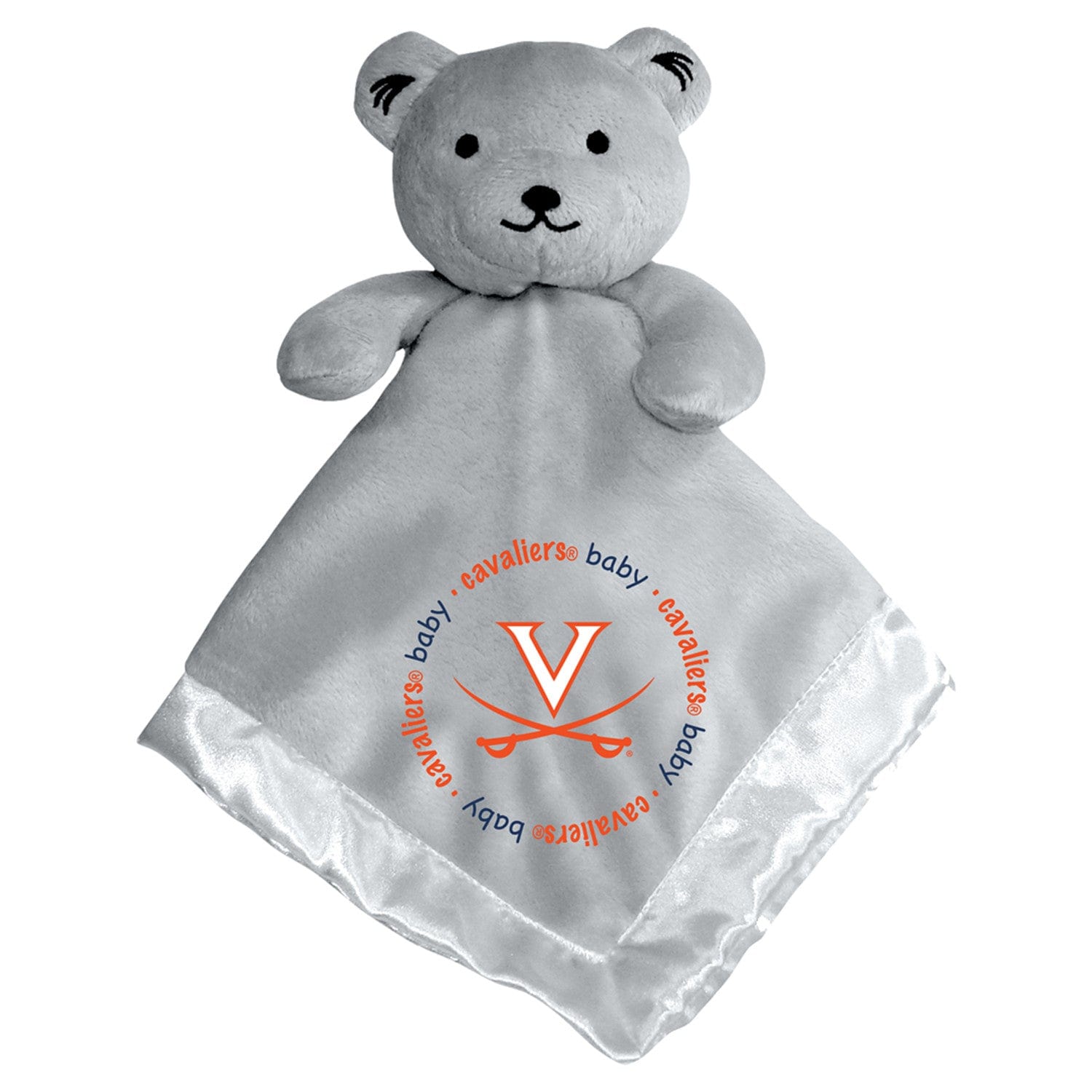 Virginia Cavaliers Security Bear - Gray - Sports Gifts, Sports Memorabilia, Sports Collectibles, Fan Shop