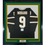 Framed Autographed/Signed Mike Modano 35x39 Dallas Black Hockey Jersey Beckett BAS COA