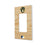 Milwaukee Brewers Baseball Bat Hidden-Screw Light Switch Plate