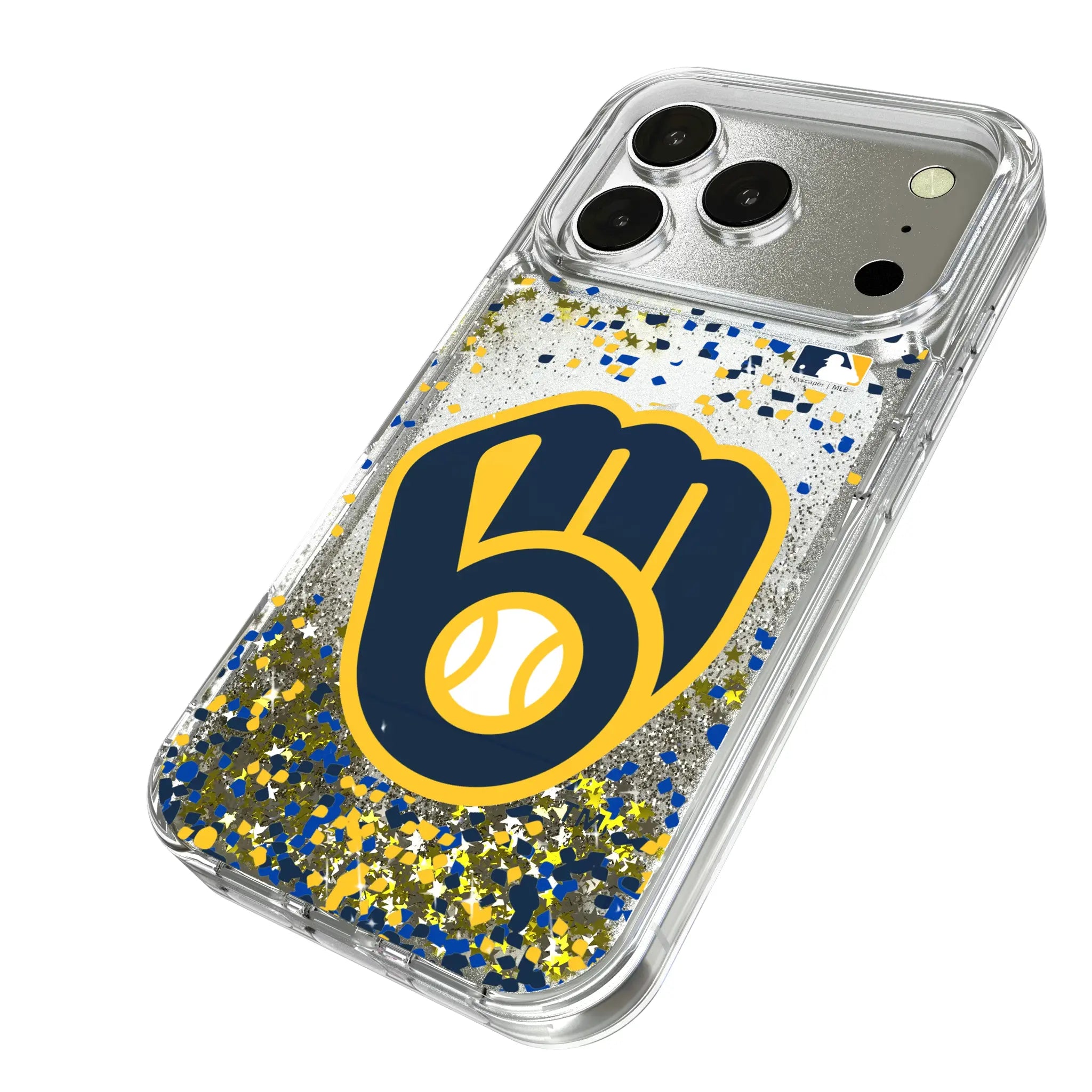 Milwaukee Brewers Confetti Glitter Phone Case