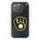 Milwaukee Brewers Linen Bling Phone Case for Apple iPhone