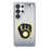 Milwaukee Brewers Linen Clear Phone Case for Samsung Galaxy