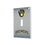 Milwaukee Brewers Linen Hidden-Screw Light Switch Plate