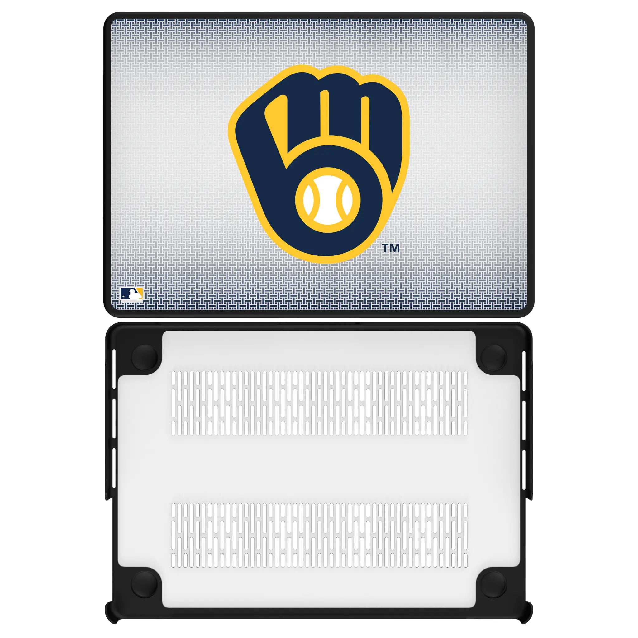 Milwaukee Brewers Linen Laptop Case for Apple MacBook