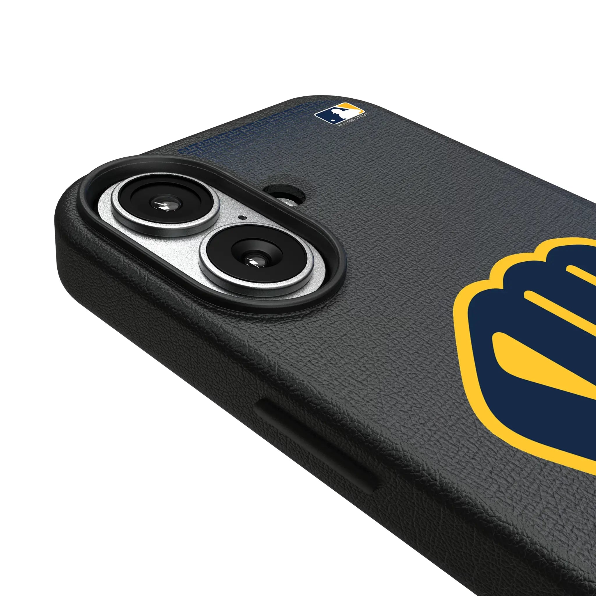 Milwaukee Brewers Linen MagSafe Compatible Phone Case for Apple iPhone