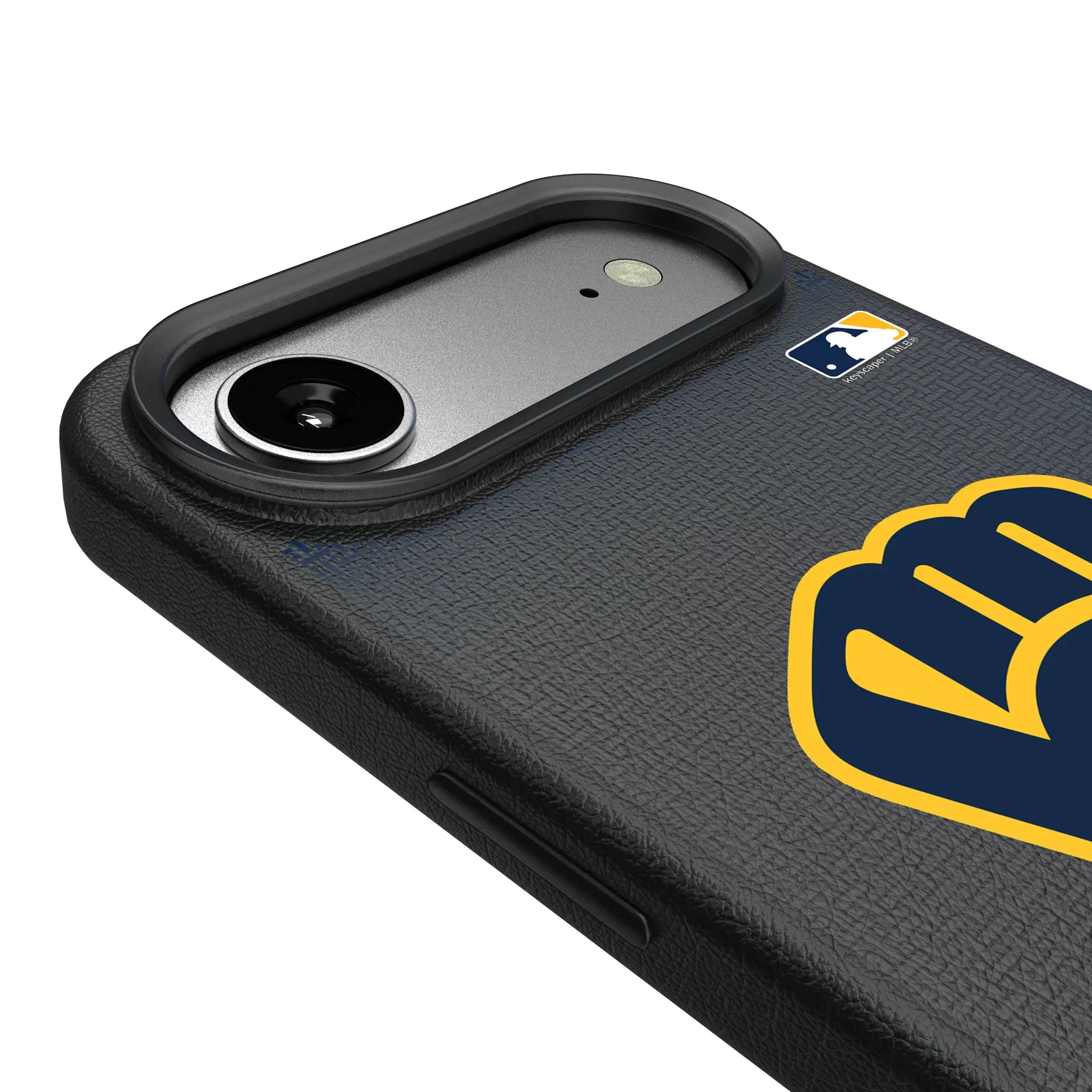 Milwaukee Brewers Linen MagSafe Compatible Phone Case for Apple iPhone