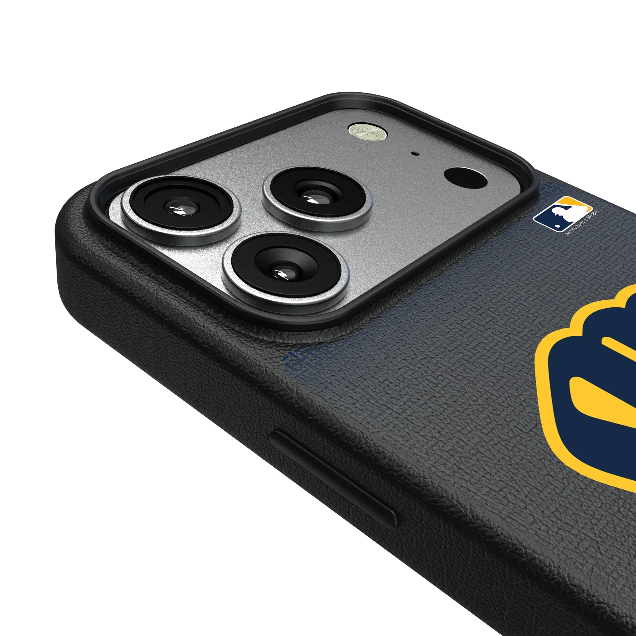 Milwaukee Brewers Linen MagSafe Compatible Phone Case for Apple iPhone