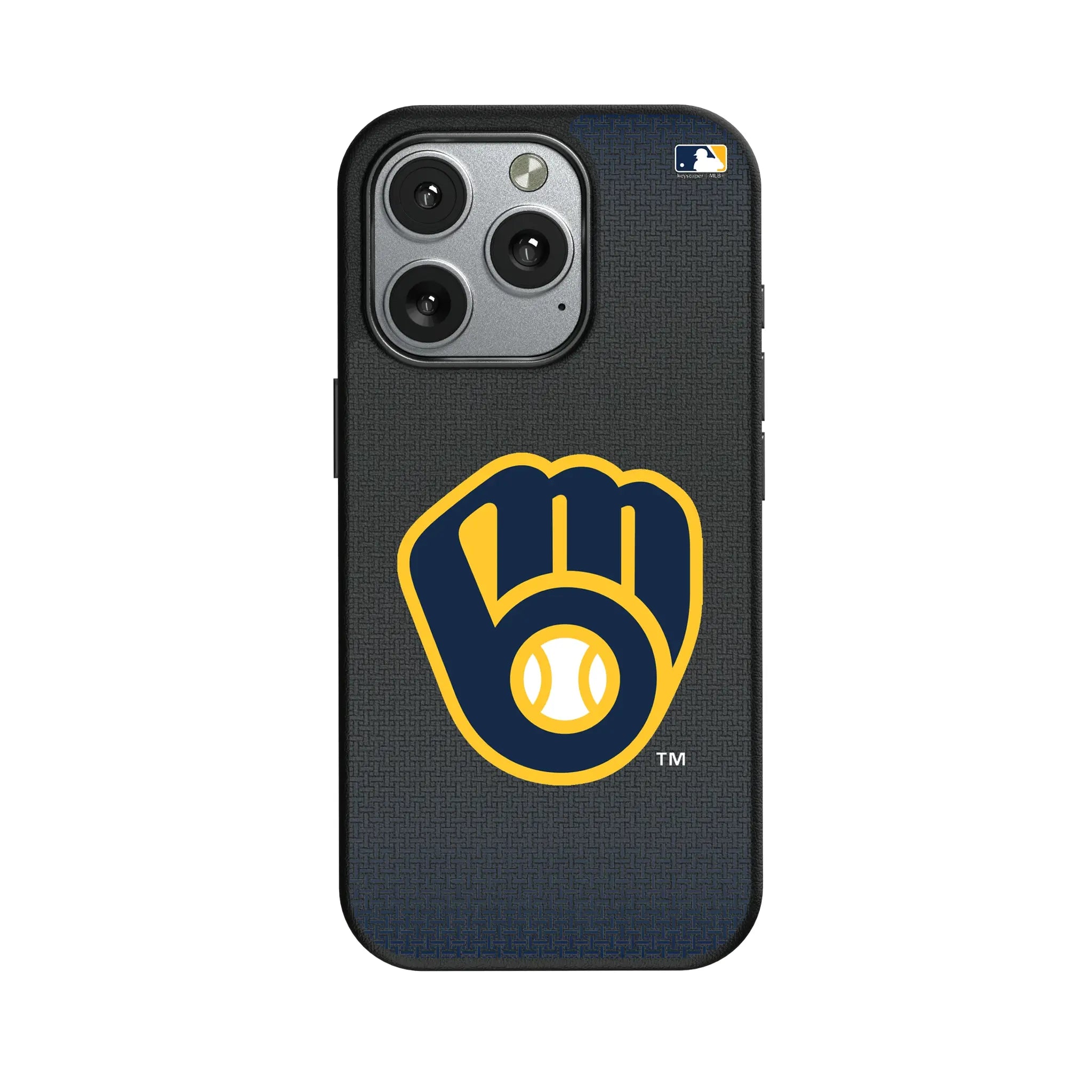 Milwaukee Brewers Linen MagSafe Compatible Phone Case for Apple iPhone