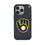 Milwaukee Brewers Linen MagSafe Compatible Phone Case for Apple iPhone