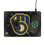 Milwaukee Brewers Monocolor Tilt 15-Watt Wireless Charger and Mouse Pad