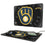 Milwaukee Brewers Monocolor Tilt 15-Watt Wireless Charger and Mouse Pad