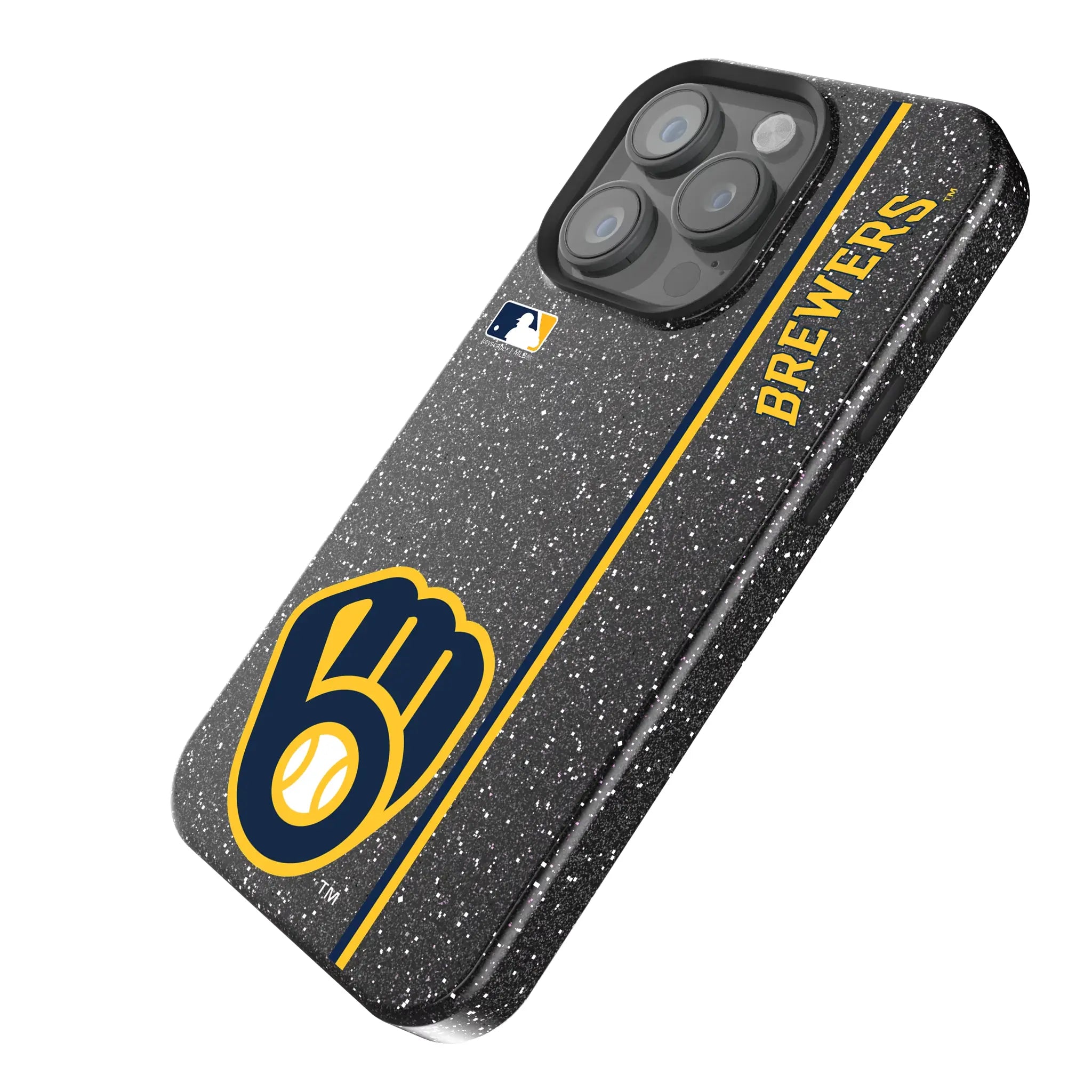 Milwaukee Brewers Sidebar Bling Phone Case