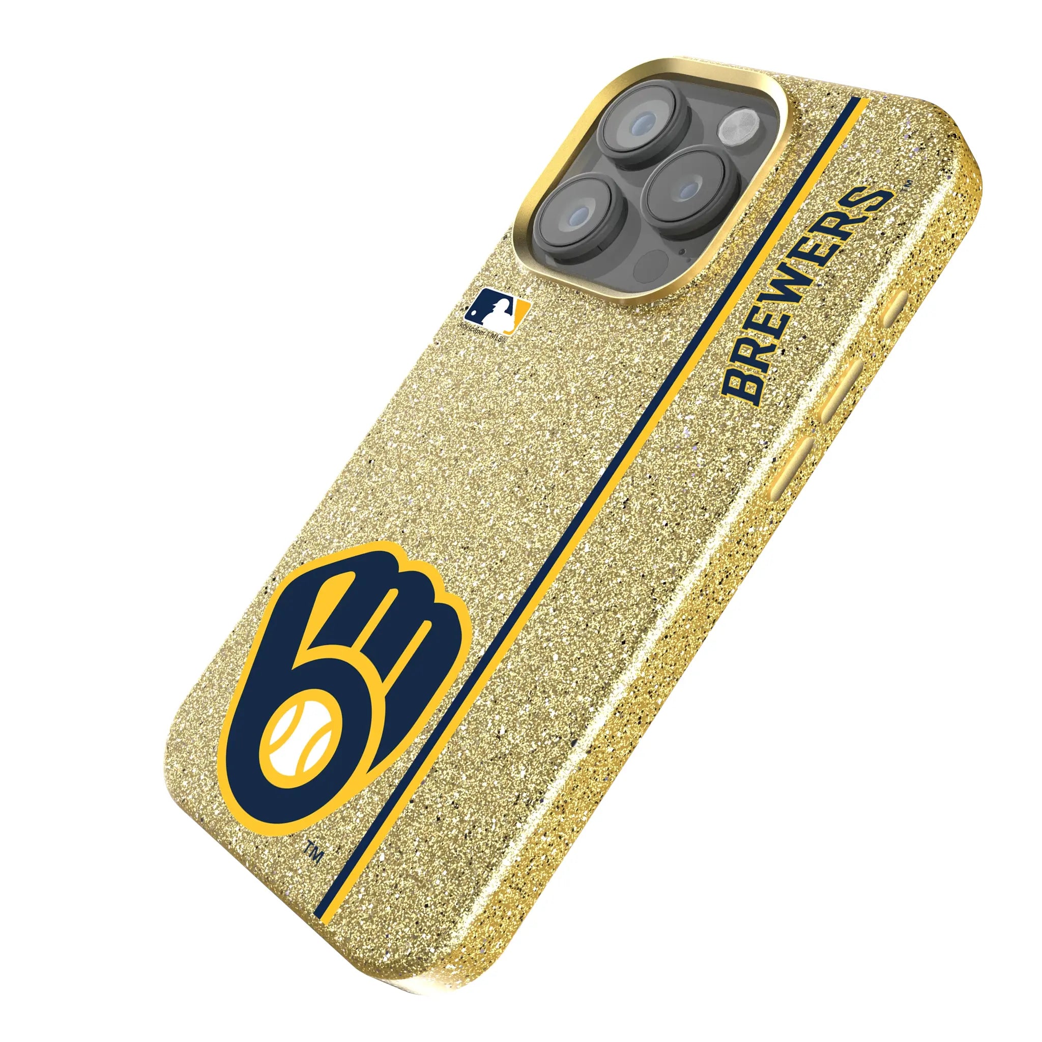 Milwaukee Brewers Sidebar Bling Phone Case