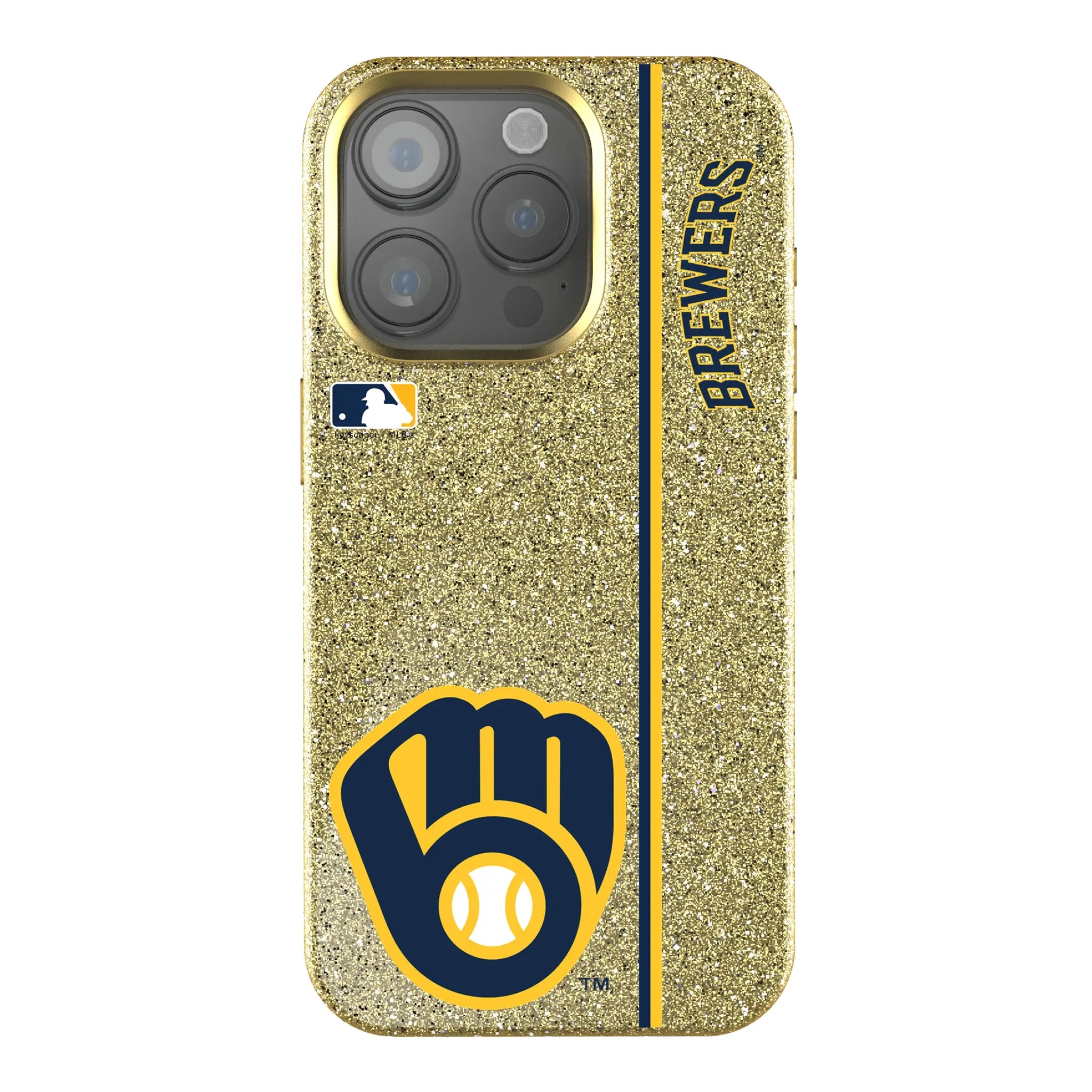 Milwaukee Brewers Sidebar Bling Phone Case