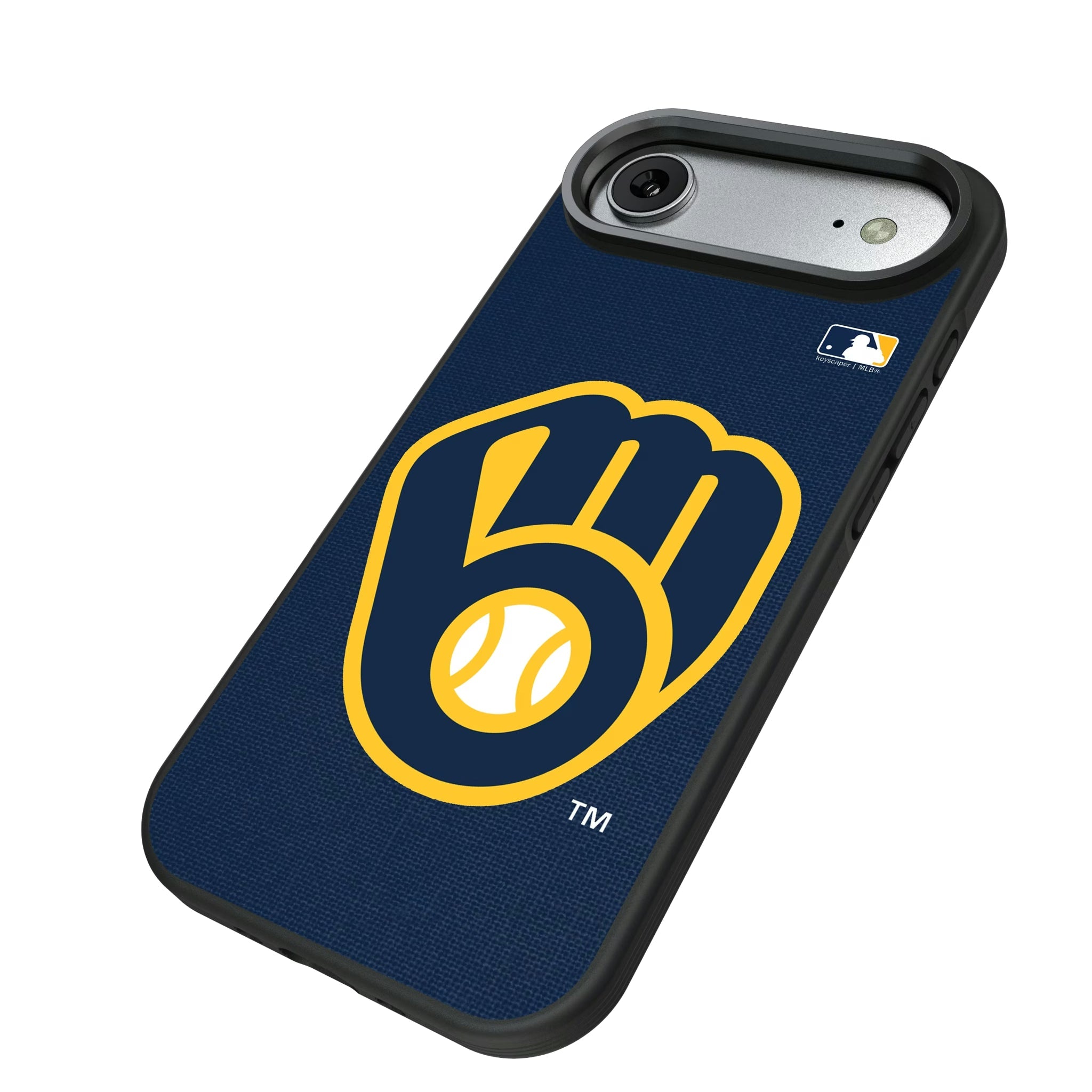 Milwaukee Brewers Solid Bump Phone Case - Sports Gifts, Sports Memorabilia, Sports Collectibles, Fan Shop