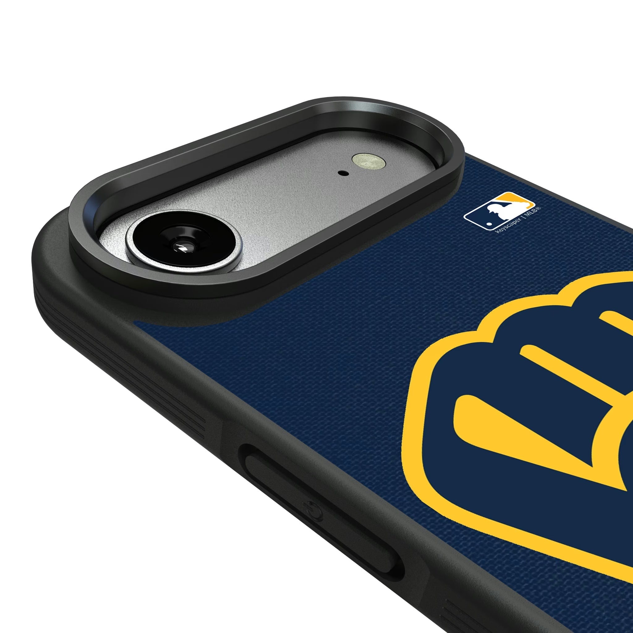 Milwaukee Brewers Solid Bump Phone Case - Sports Gifts, Sports Memorabilia, Sports Collectibles, Fan Shop