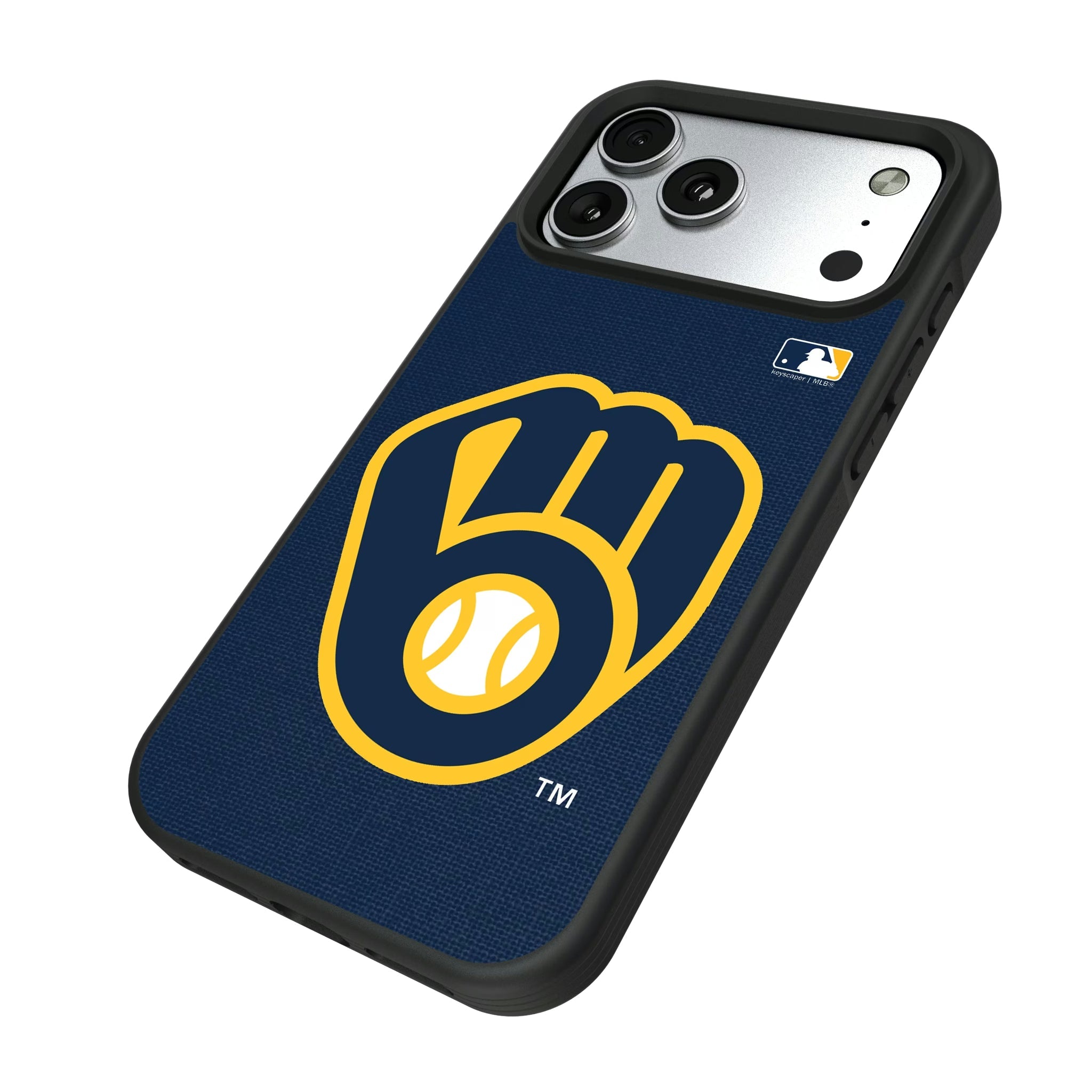 Milwaukee Brewers Solid Bump Phone Case - Sports Gifts, Sports Memorabilia, Sports Collectibles, Fan Shop