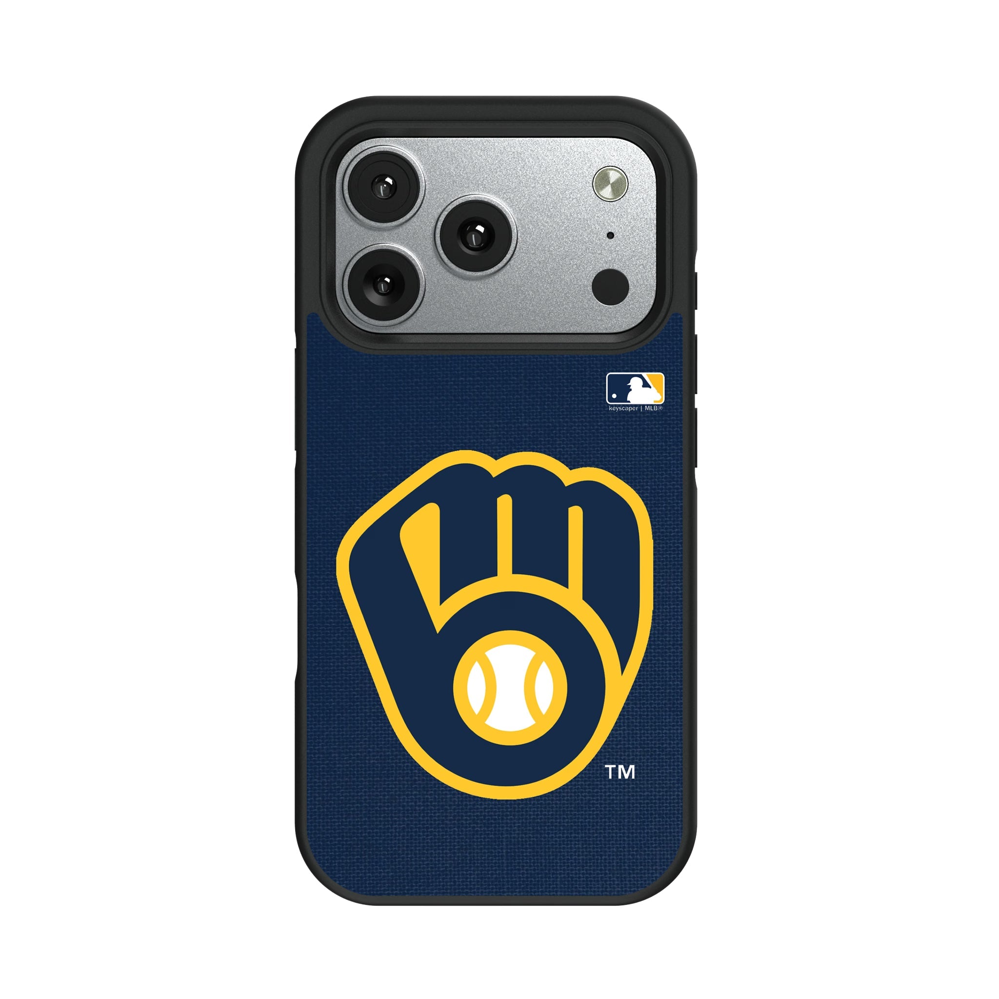 Milwaukee Brewers Solid Bump Phone Case - Sports Gifts, Sports Memorabilia, Sports Collectibles, Fan Shop