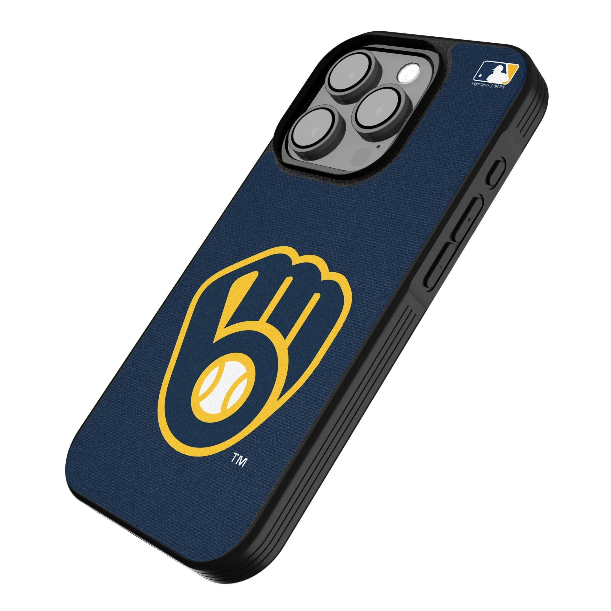 Milwaukee Brewers Solid Bump Phone Case - Sports Gifts, Sports Memorabilia, Sports Collectibles, Fan Shop