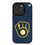 Milwaukee Brewers Solid Bump Phone Case - Sports Gifts, Sports Memorabilia, Sports Collectibles, Fan Shop