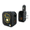 Milwaukee Brewers Text Backdrop 2 in 1 USB A/C Charger