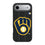 Milwaukee Brewers Text Backdrop Bump Phone Case