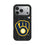 Milwaukee Brewers Text Backdrop Bump Phone Case
