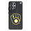Milwaukee Brewers Text Backdrop MagSafe Compatible Phone Case for Samsung Galaxy