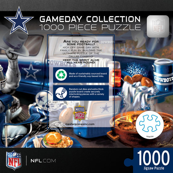 Dallas Cowboys - Gameday 1000 Piece Jigsaw Puzzle - 757 Sports Collectibles