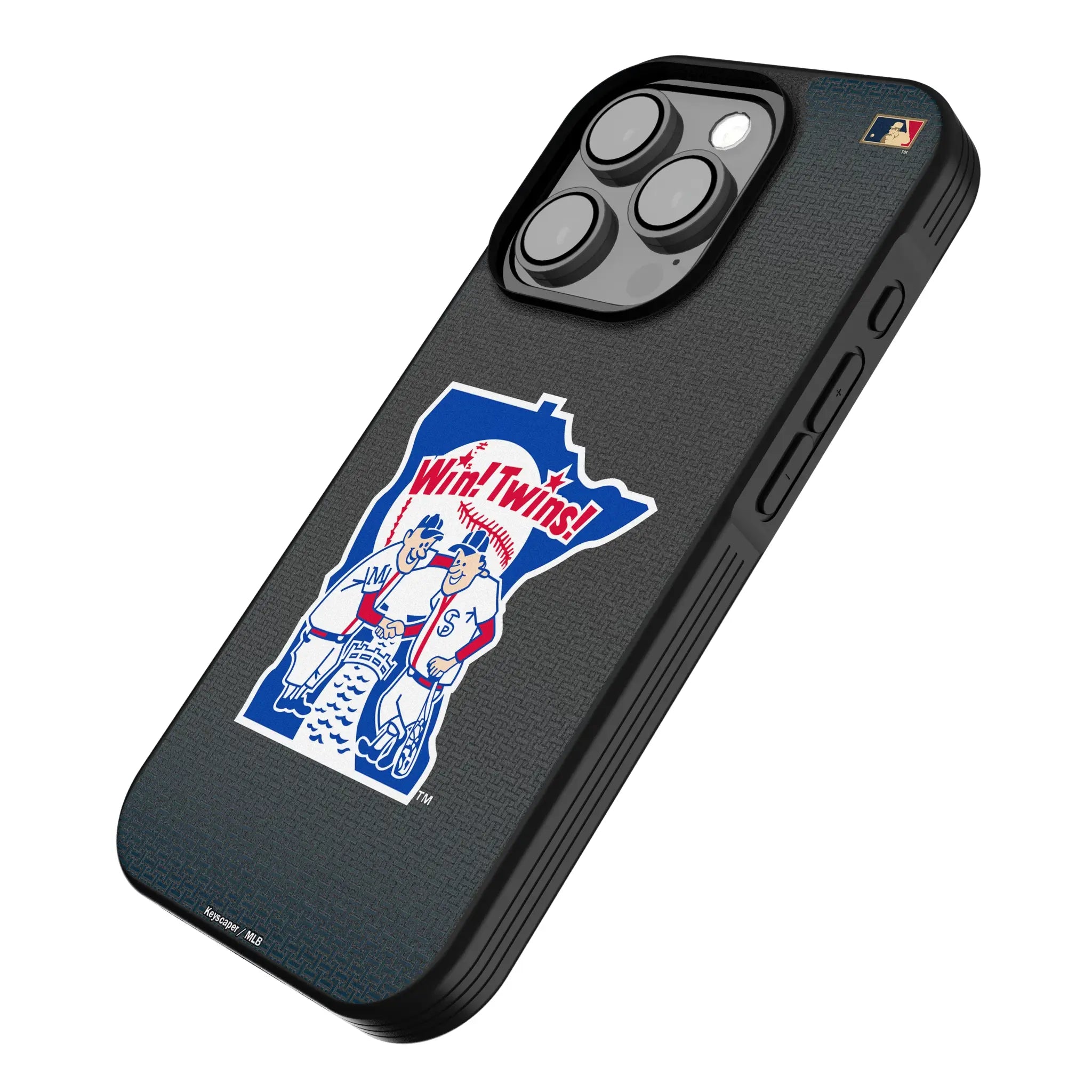 Minnesota Twins 1976-1986 - Cooperstown Collection Linen Bump Phone Case