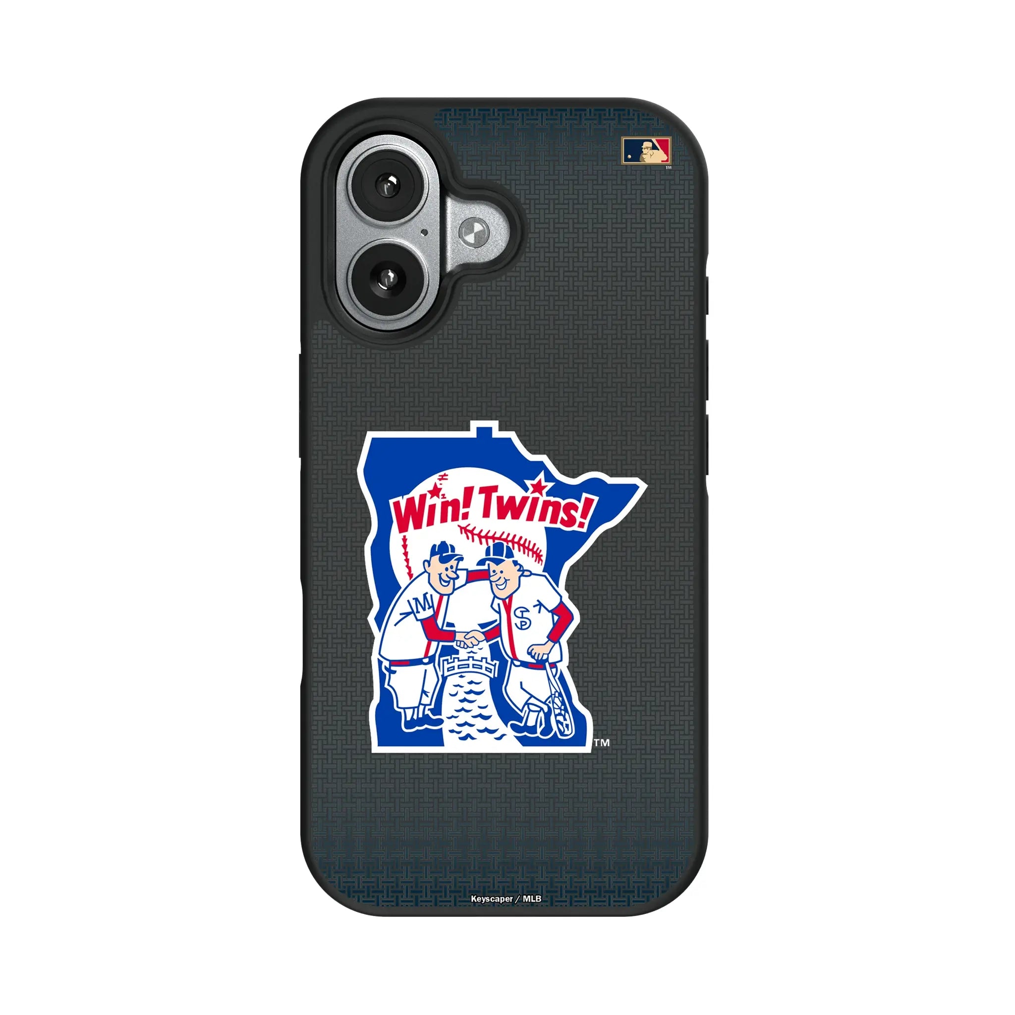 Minnesota Twins 1976-1986 - Cooperstown Collection Linen Bump Phone Case
