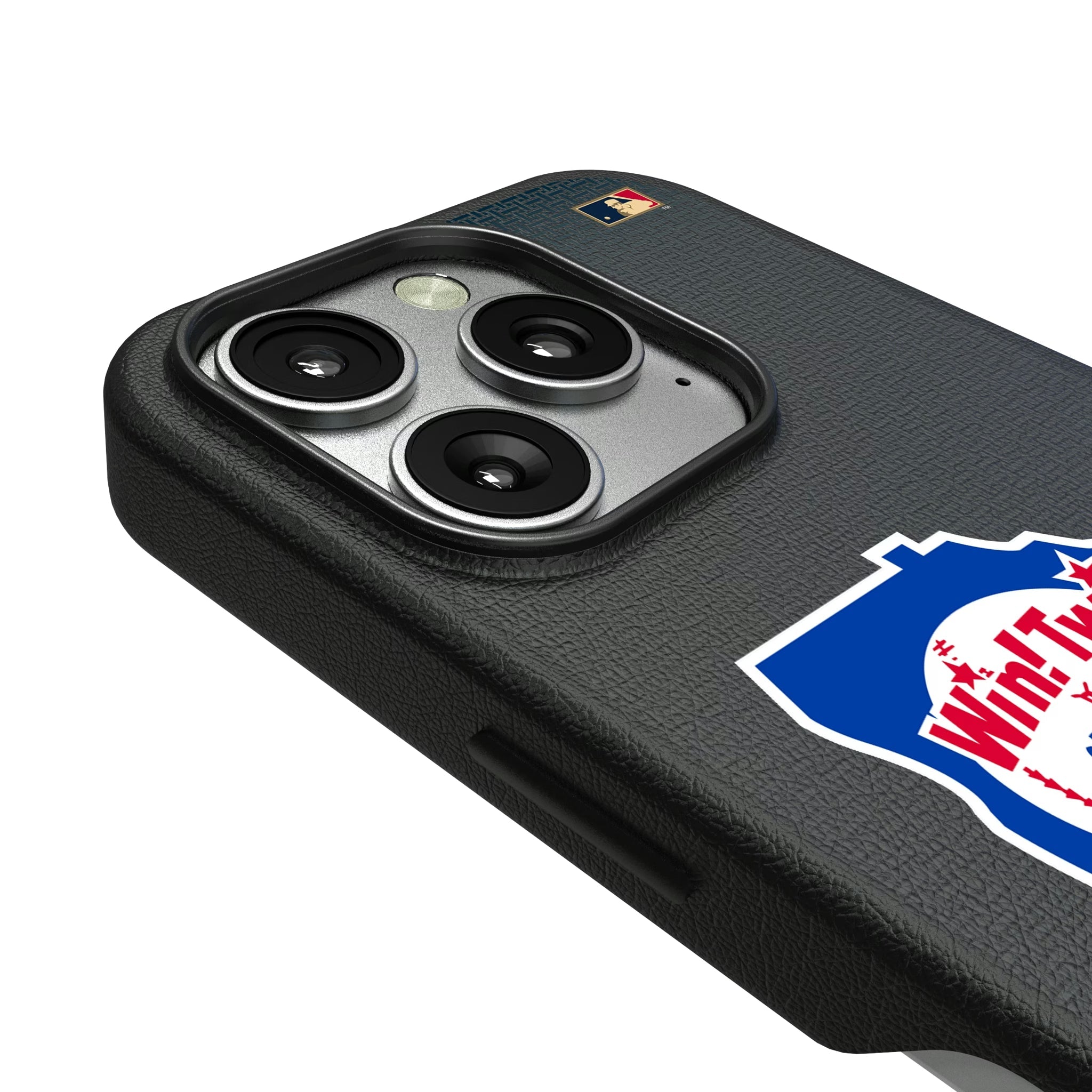 Minnesota Twins 1976-1986 - Cooperstown Collection Linen MagSafe Compatible Phone Case for Apple iPhone - Sports Gifts, Sports Memorabilia, Sports Collectibles, Fan Shop