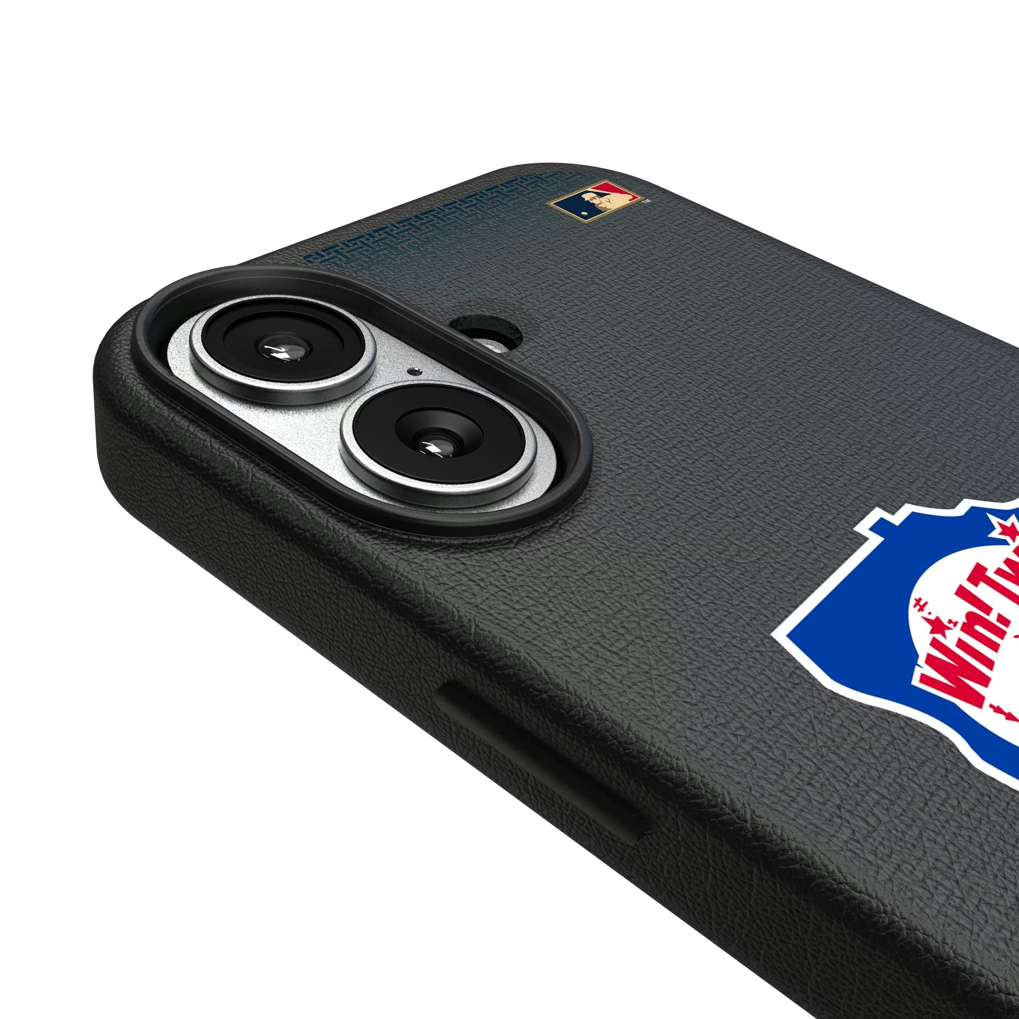 Minnesota Twins 1976-1986 - Cooperstown Collection Linen MagSafe Compatible Phone Case for Apple iPhone - Sports Gifts, Sports Memorabilia, Sports Collectibles, Fan Shop