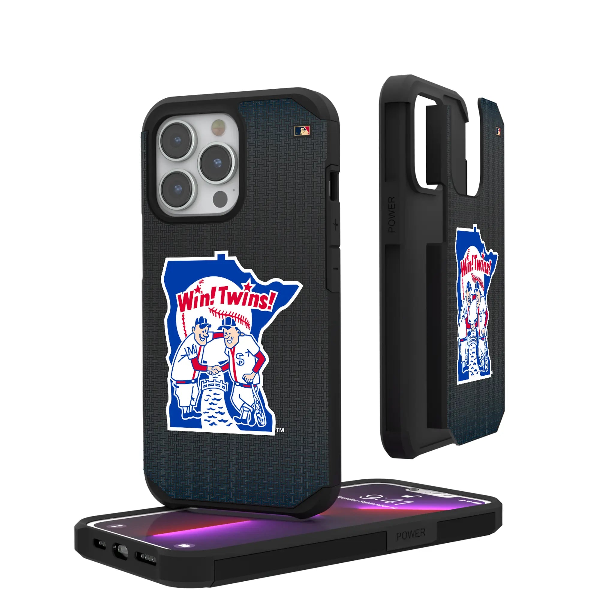 Minnesota Twins 1976-1986 - Cooperstown Collection Linen Rugged Phone Case