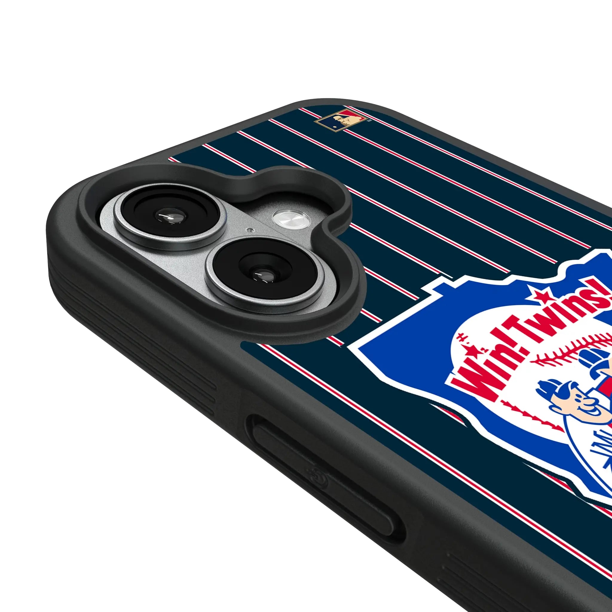 Minnesota Twins 1976-1986 - Cooperstown Collection Pinstripe Bump Phone Case
