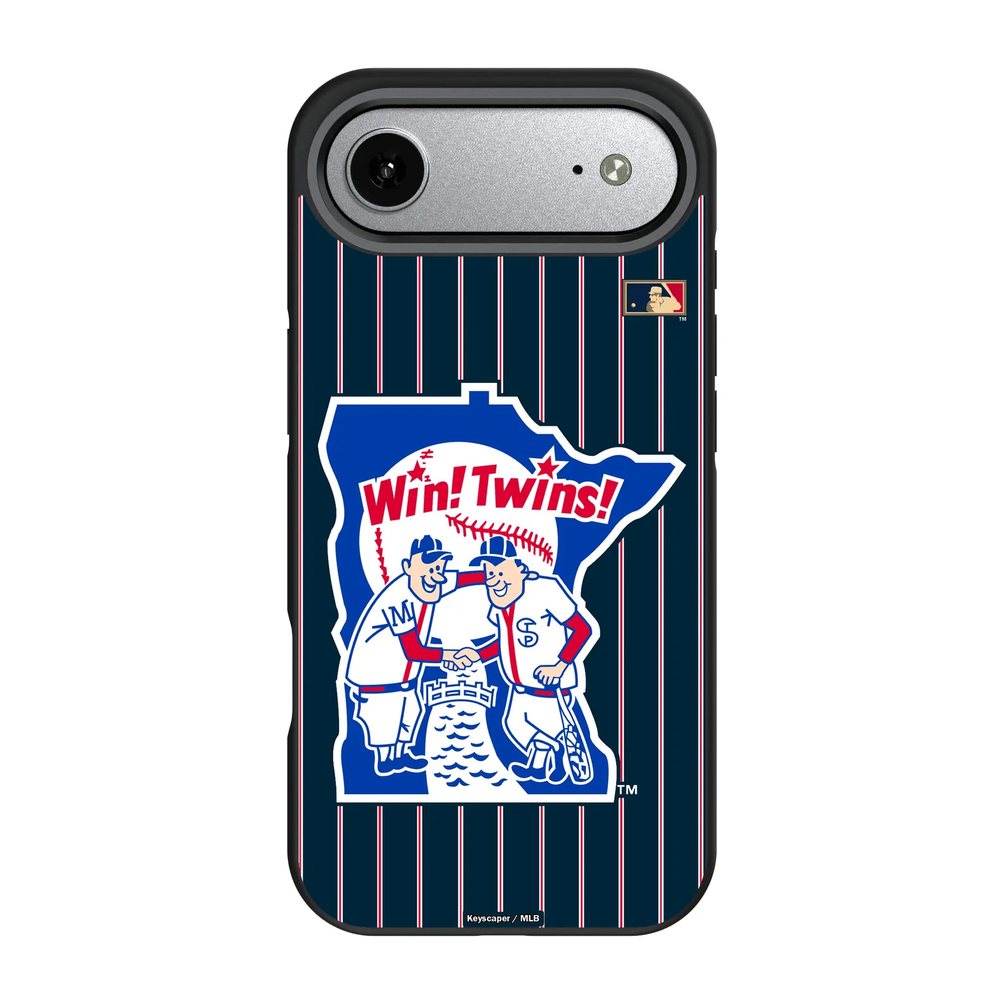 Minnesota Twins 1976-1986 - Cooperstown Collection Pinstripe Bump Phone Case