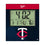 Minnesota Twins Color Block Wall Clock