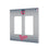 Minnesota Twins Linen Hidden-Screw Light Switch Plate