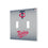 Minnesota Twins Linen Hidden-Screw Light Switch Plate