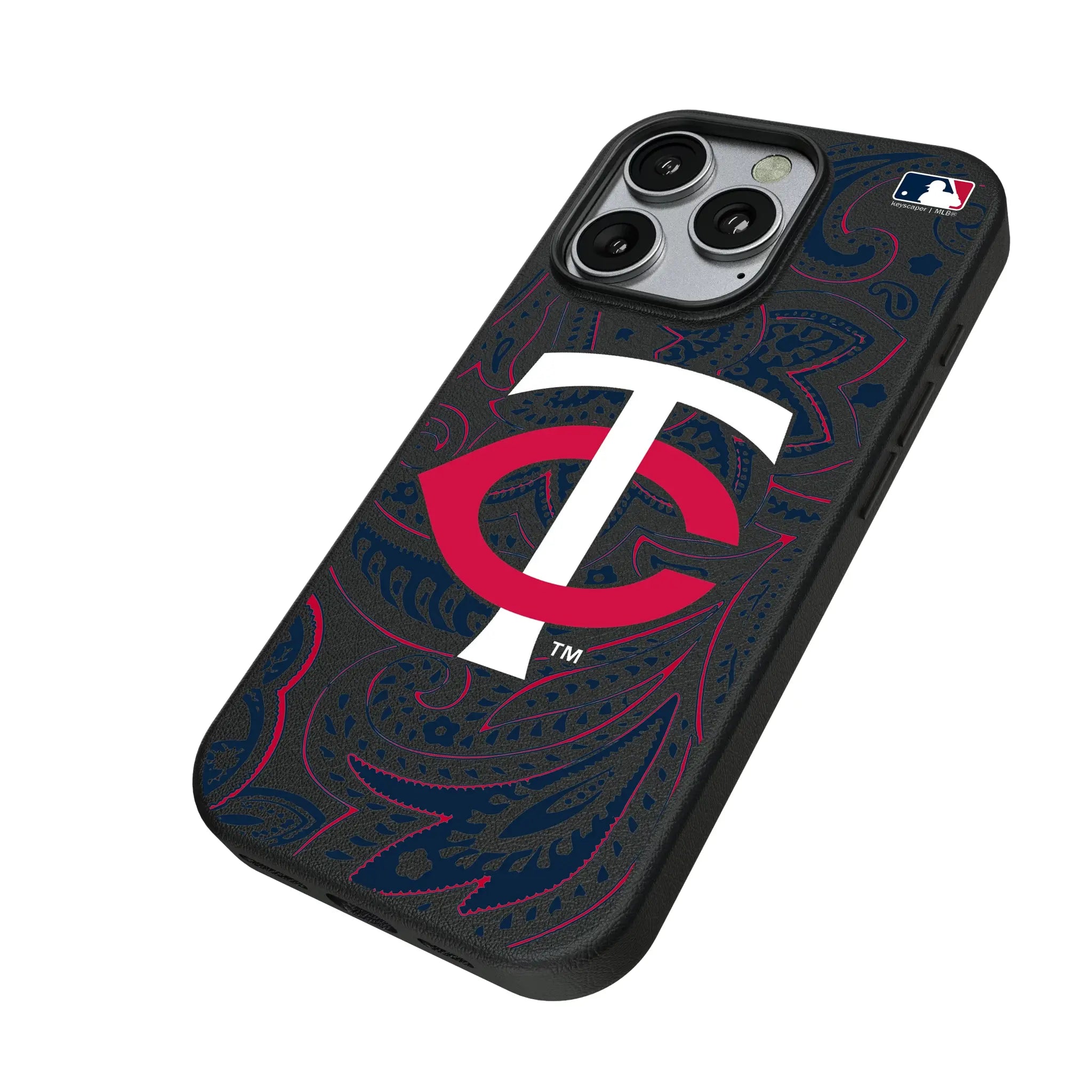 Minnesota Twins Paisley MagSafe Compatible Phone Case for Apple iPhone