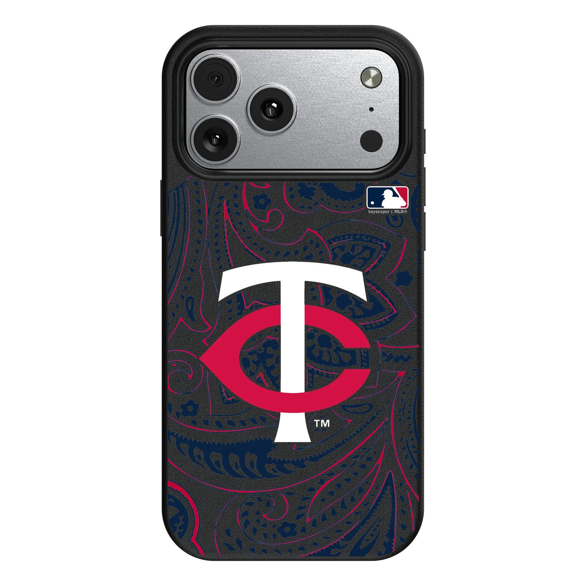 Minnesota Twins Paisley MagSafe Compatible Phone Case for Apple iPhone