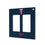 Minnesota Twins Solid Hidden-Screw Light Switch Plate