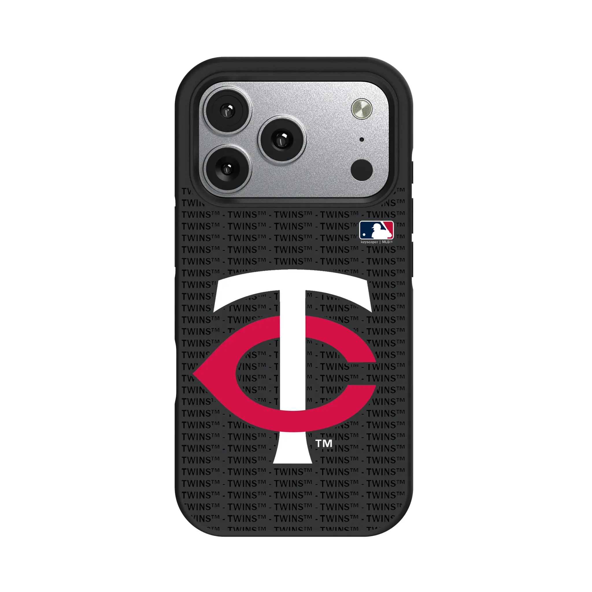 Minnesota Twins Text Backdrop Bump Phone Case