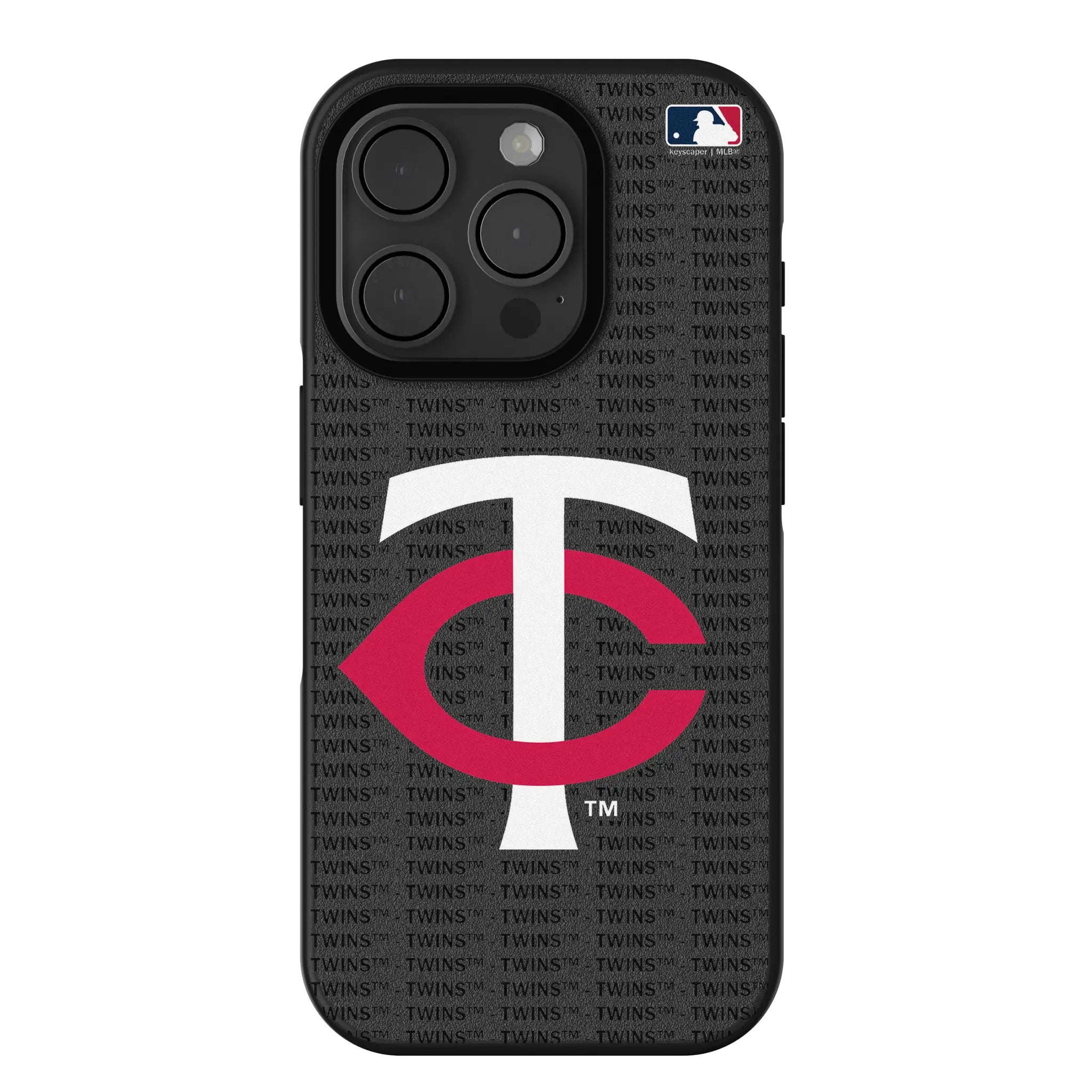Minnesota Twins Text Backdrop Bump Phone Case