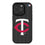Minnesota Twins Text Backdrop Bump Phone Case