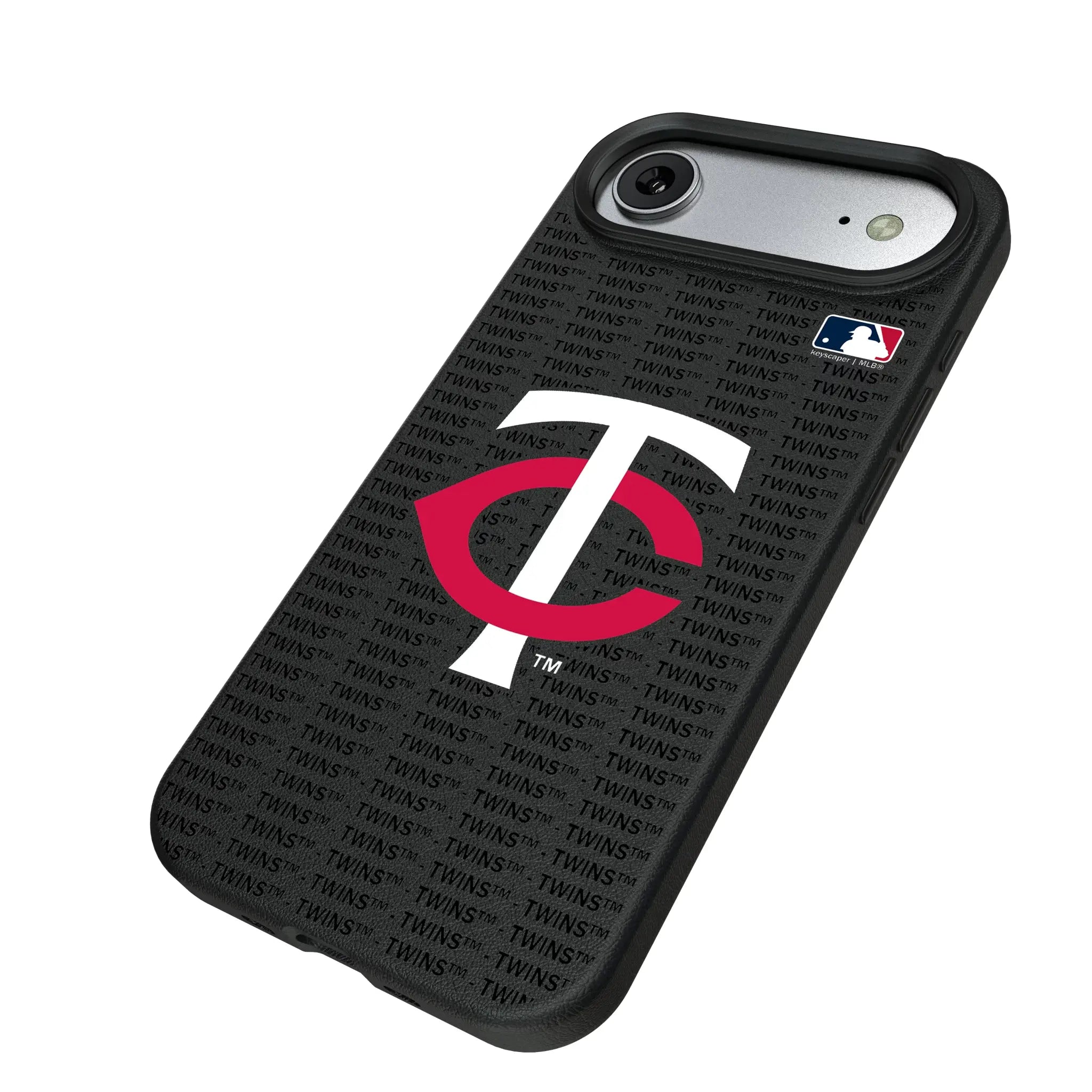 Minnesota Twins Text Backdrop MagSafe Compatible Phone Case for Apple iPhone